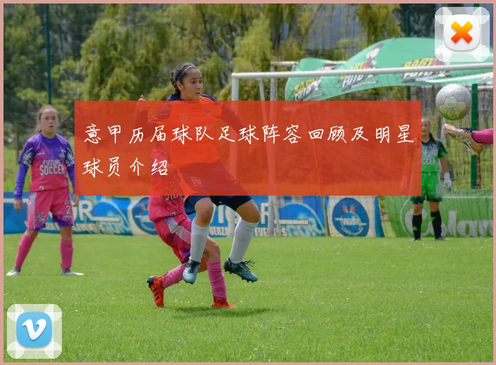 意甲历届球队足球阵容回顾及明星球员介绍